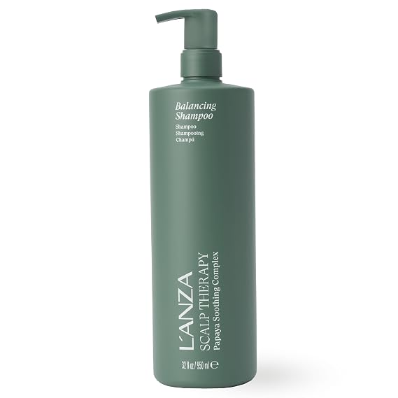 L'ANZA Scalp Therapy Balancing Clarifying Shampoo for Women, 32 Fl Oz