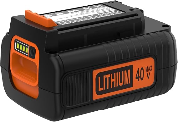 40 Volt 4.0Ah Replacement for Black and Decker 40V Lithium Battery LBX2040 LBXR36 LBXR2036 LST540 LCS1240