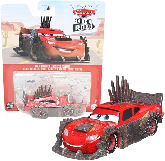 Mattel Vehicles Racing Style Disney Cars Die Cast 1:55 Car Type: Lightning Road Rumbler