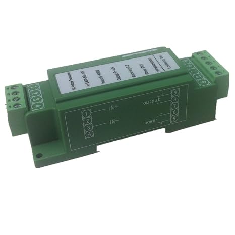 DC Voltage Transducer Voltage Sensor Transmitter Transformer Input 0-400V DC Output 0-10V DC