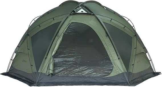 POMOLY Dome Tent Camping Hot Tent, Dome X6 Pro Freestanding Wood Stove Tents for 2-4 Person Backpacking, Hiking (Green)