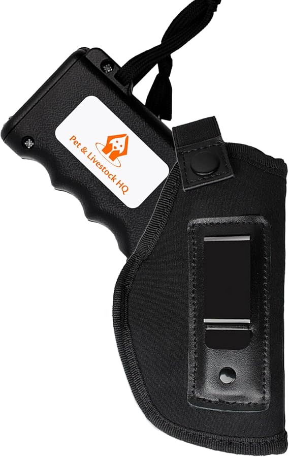 Cattle Prod Handheld - Electric Cattle Prod Livestock - Mini Hand Held Prodder for Sorting Cows Pigs, Goat, Sheep - 4000V Shock & Buzz