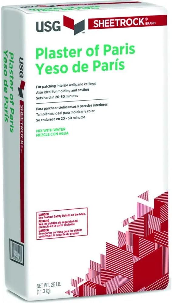 U S Gypsum 380261 25LB Plaster of Paris