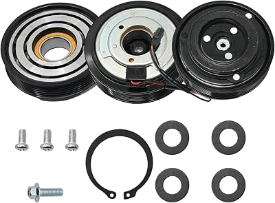 Saihisday 11200C 92610JM01C AC Compressor Clutch with coil Replacement for Nissan Rouge 2.5L 2008-2013