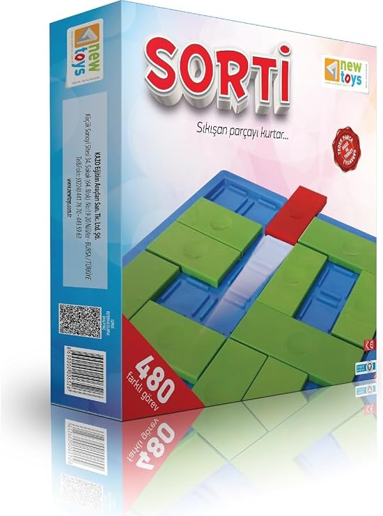 NewToys Sorti Strateji Akıl ve Zeka Oyunu 26 Parça Plastik Eğlenceli Tasarım