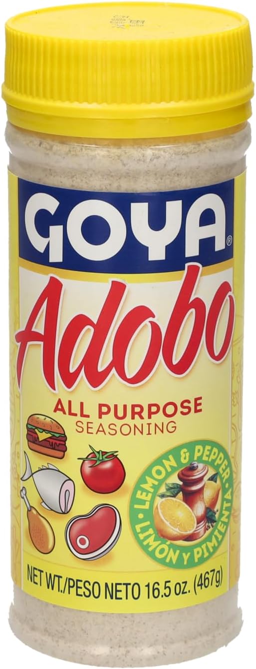 GOYA Adobo All Purpose Seasoning with Lemon and Pepper 467g | Pack of 1 | All Purpose Seasoning | Adobo with Lemon & Pepper | Perfect Blend | Premium Quality.