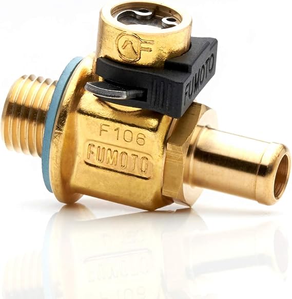 Original Fumoto F104N with LC-10 lever clip FN-Series Engine Oil Drain Valve, 1 Pack