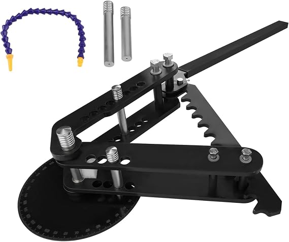 Maxpeedingrods Manual Pipe and Tube Bends Up to 2" Round and 1-1/2" Square Steel Coated