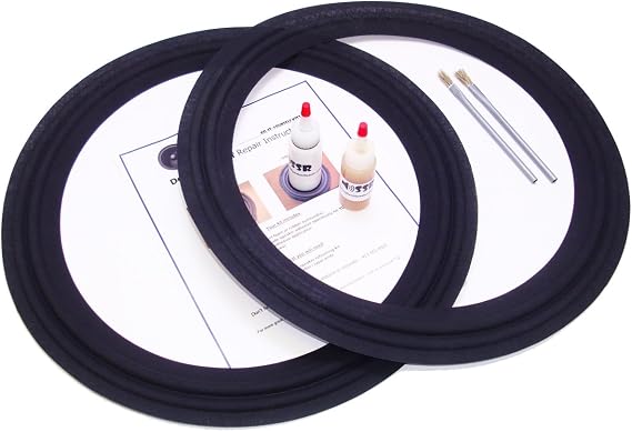 2 piece RCF L18 - P300 18" Speaker Cloth Surround Repair Kit - M-Roll - 18 Inch