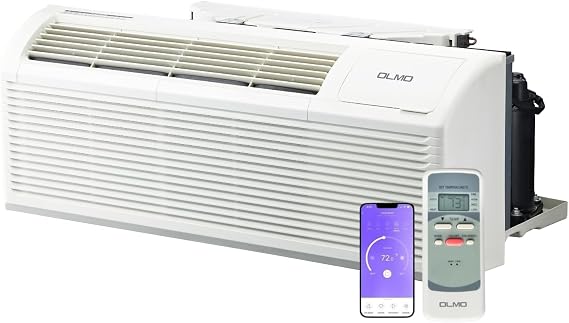 OLMO 12,000 BTU PTAC with Heating & Wireless Smart Kit