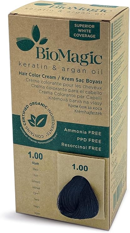 BIOMAGIC Hair Colour – 1/00 Black