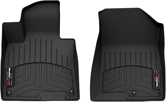 WeatherTech Custom Fit FloorLiners for Ford F-150 SVT Raptor, F-150, F-150-1st Row (441791), Black