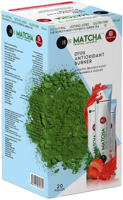 Matcha Premium Japanese Toz Maça Çayı 20 x 10 G