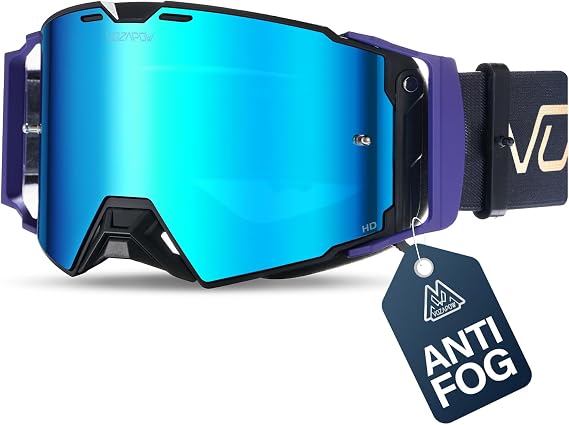Motocross Goggles Anti-Fog Motorcycle Protective Eyewear for Men