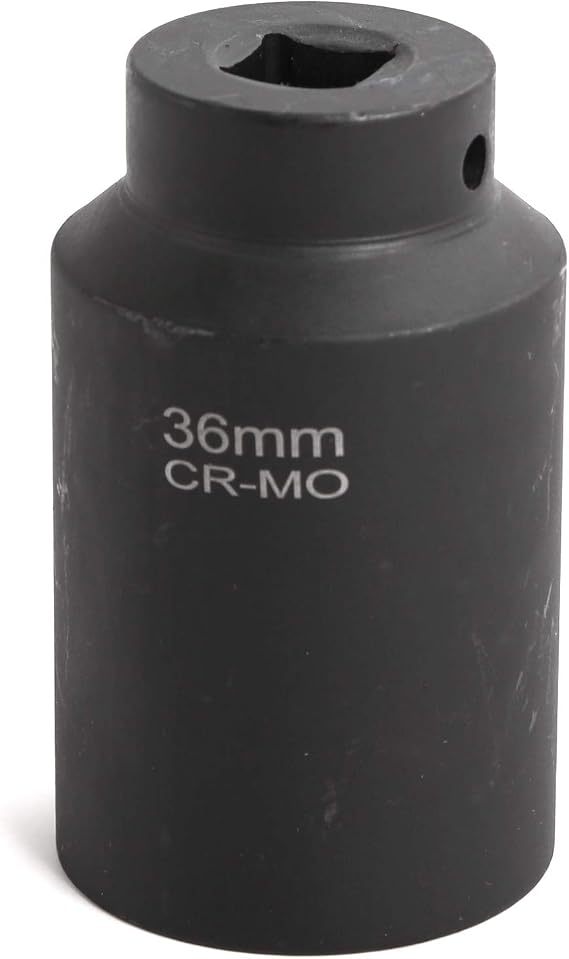 WINTOOLS 36mm 1/2" Drive 6 Point Axle Nut Socket