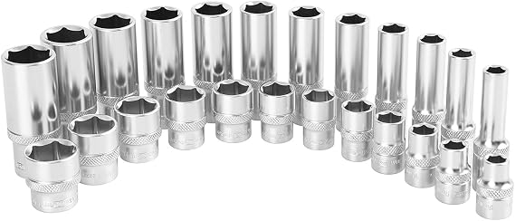 OEMTOOLS 22963 24-Piece Metric Socket Set