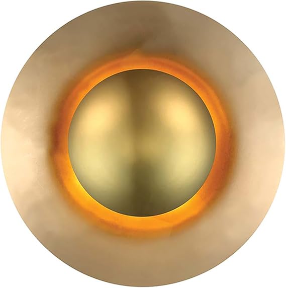 Modern Forms Blaze 12in LED Wall Sconce 3000K in Gold Leaf