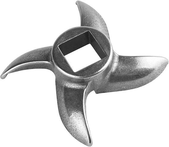 12# Meat Grinder Blade Stainless Steel Knife Cutter | Replacement for Grinders, Replacement Knife for Electric or Manual
