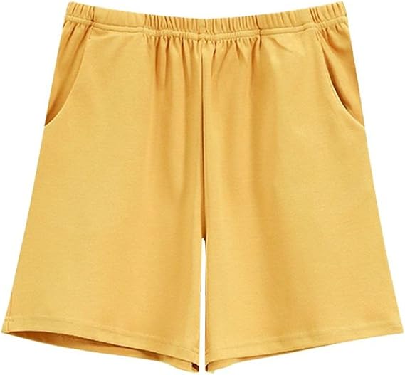 Women's Cute Pjs Soft Pajamas Summer Trendy Lightweight Cotton Sleeping Fall Breathable Pajama Shorts