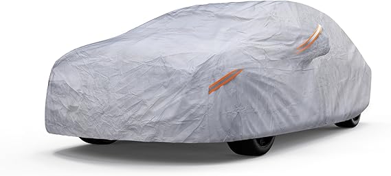 Autotech Park Waterproof All Weather Car Cover Compatible with 1978-2025 Toyota Supra, Heavy Duty Outdoor/Indoor Protection, Max Protection from Sun Rain Wind & Snow