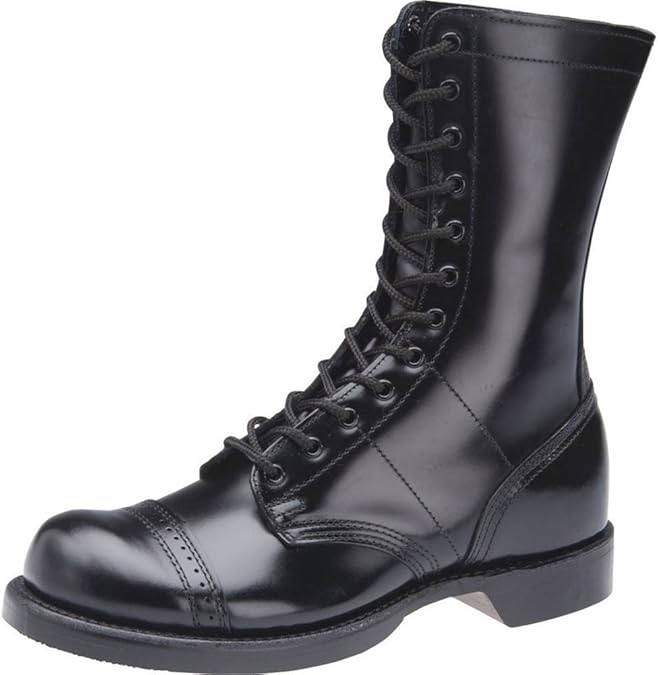 Corcoran Men's 10" Original Unlined Jump Boot, Black - 7 EE | Oil Resistant Rubber Outsole, Cushioned Comfort Insole