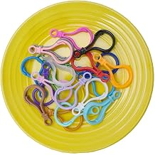 CraftTamago r7-ni Colorful Plastic Naskan, Random Color, 20 Pieces, 1.9 inches 49 mm, Heisei Retro, Kids, Girls, Crafts, Handmade, Point Use