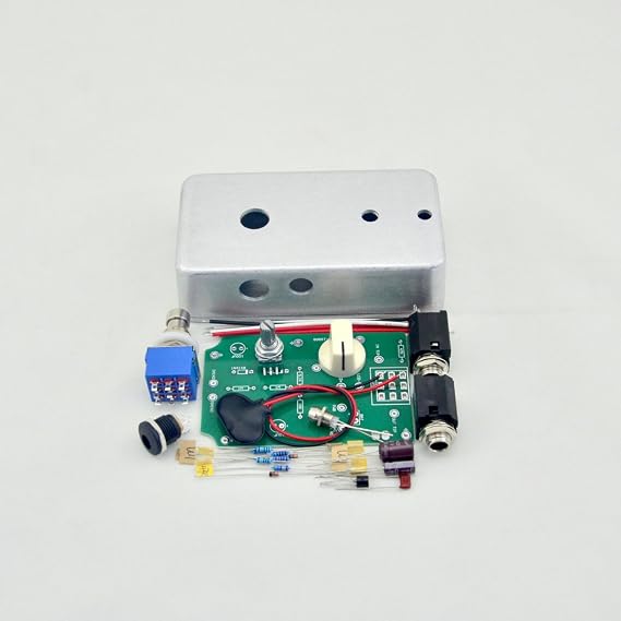 DIY Guitar Pedal All Kits Boost with Pre-drilled1590B Box Hand Made