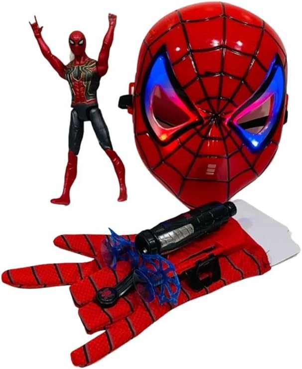 Spiderman Ağ Atan Eldiven 3 Lü Set Oyuncak