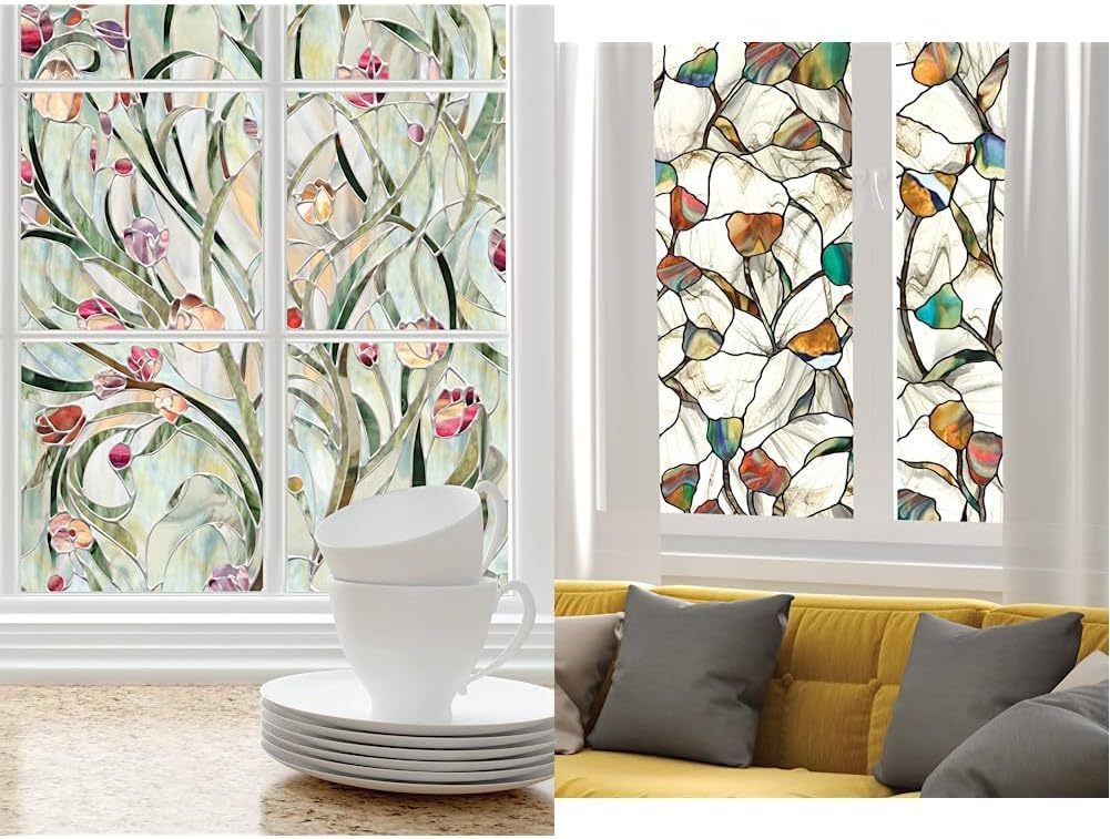Artscape Spanish Garden and Tulips Window Films