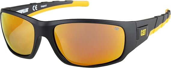 CAT COFFER Men's Polarized Wrap Around Sunglasses UV400