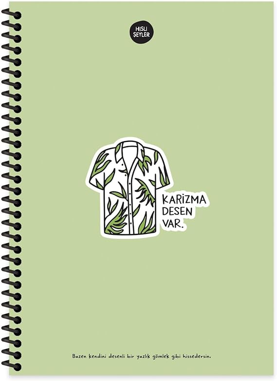 100 Yaprak Kareli Sert Kapak Defter, Karizma, 17x24cm