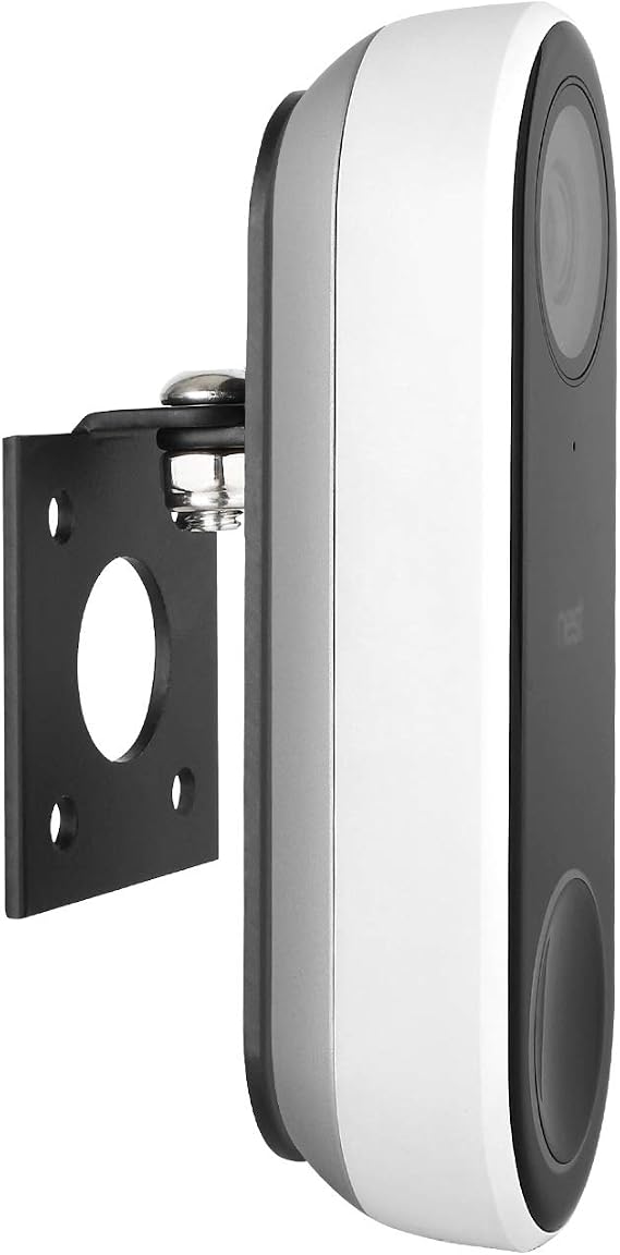 POPMAS Horizontal Adjustable Mount for Google Nest Doorbell (Wired) Left 60 to Right 60 Degree Angle Adapter Bracket