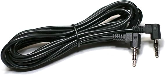 EDOTech 10 feet Long 3.5mm AV Cable Compatible for Philips Wonnie Fangor DBpower Naviskauto Ematic Dual Screen Portable DVD Player Screen-to-Screen