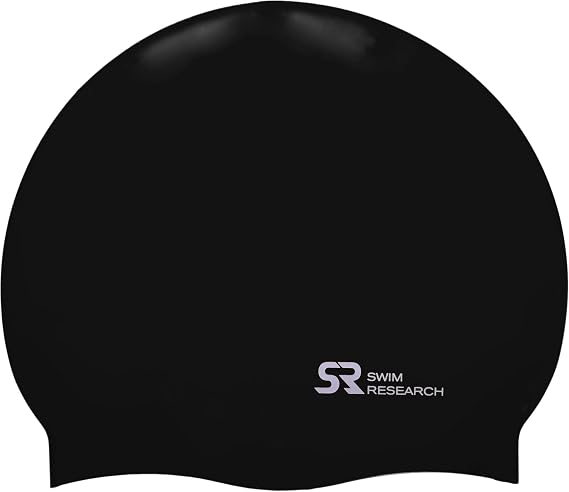 Durable Hypoallergenic Silicone Swim Cap - Solid Colors