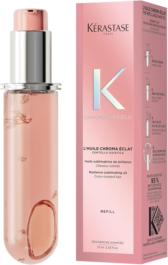 Kérastase Chroma Absolu L'huile Chroma Eclat Boyalı Saçlar İçin Yedek Şişe Bakım Yağı 75 ml
