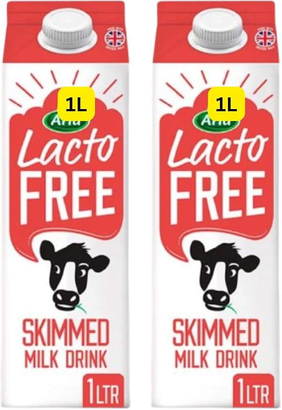 Lactose Free Skimmed Milk Drink 1L Arlas (2x1L)
