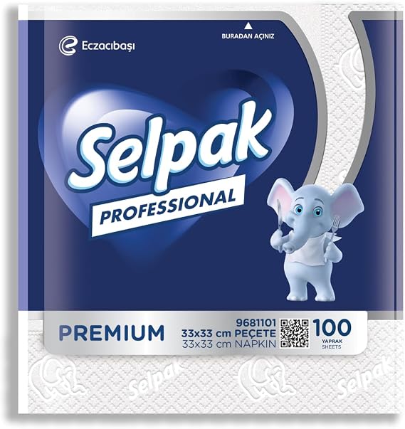 Selpak Professional Premium Peçete 100 Yaprak 24'lü