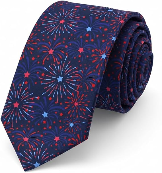 Men's Novelty Necktie, Business Tie for Weddings Parties, Dad Husband