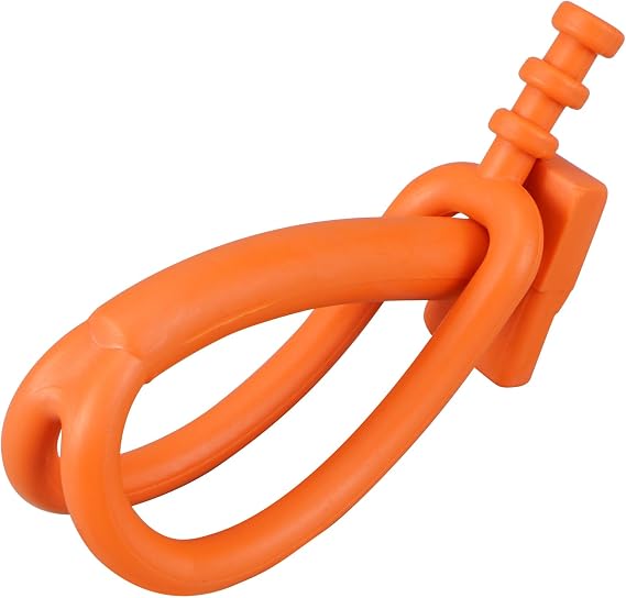 NICECNC 145mm Rubber Battery Strap Elastic Battery Strap Orange