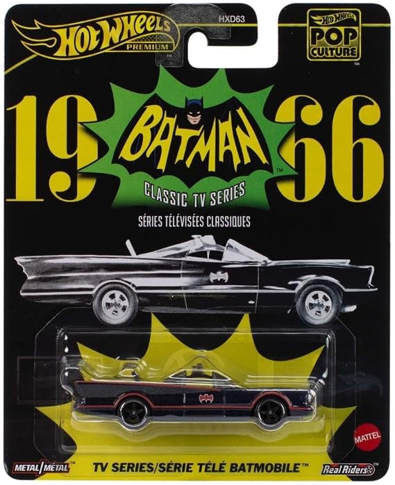 Hot Wheels Pop Culture TV SERIES BATMOBILE JBL83