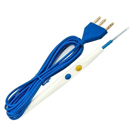 YNR Electrosurgical Pencil Cautery pencil Diathermy Electro ESU Disposable Pencils (White)
