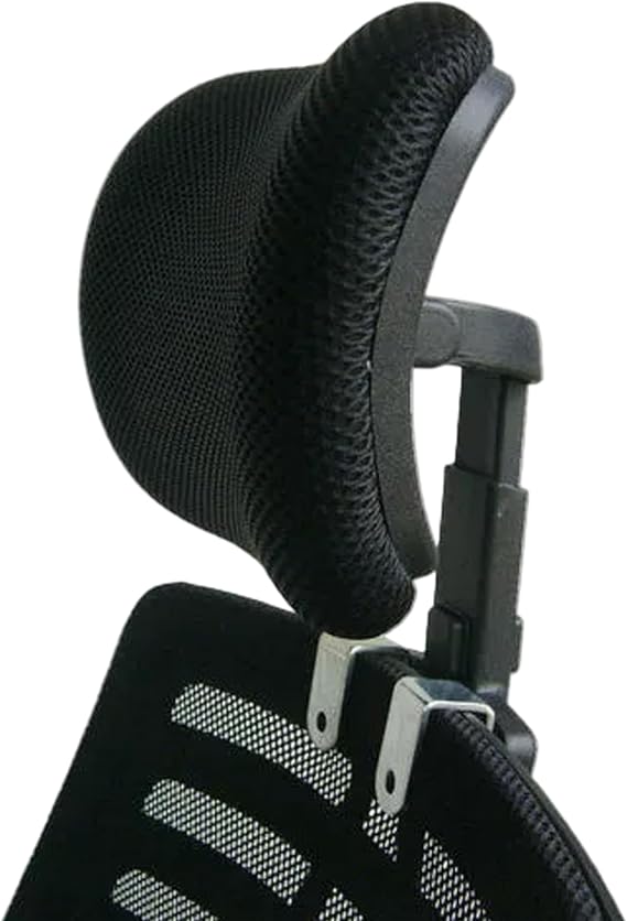 Office Chair Headrest Attachment Mesh Ergonomic Detachable Neck Support for Office Chair Clip on & Breathable for Men Women Headrest for