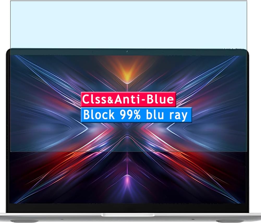 Vaxson Anti Blue Light Tempered Glass Screen Protector, compatible with Xiaomi RedmiBook 14 2025 14 Laptop Visible Area Cover Only, 9H Film Protectors [ Not Full Coverage ]