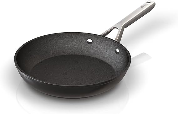 Ninja ZEROSTICK Essentials Cookware 20cm Frying Pan, Non-Stick, Long Lasting Forged Aluminium Frying Pan, Induction Compatible, Oven Safe to 260°C, Black C10020UK