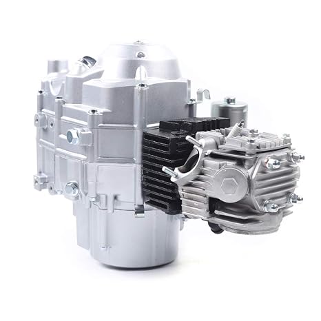 4 Stroke Engine Motor 110CC Electric Auto Start Single Cylinder 2-Valve Engine Motor with CFW $ Air Cooled Auto Transmission Motorcycle Engine for 50cc 70cc 90cc 110cc ATV & Go Karts