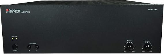 AudioSource Analog Amplifier, Stereo More Power A Amplifier AMP310VS for Home Sound Systems