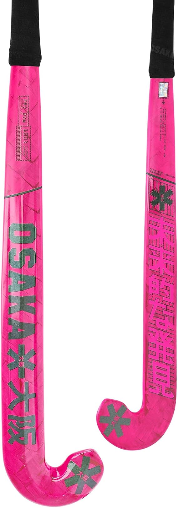 Osaka Field Hockey Stick Pro Bow LTD - Futurelab | Electric Fuchsia