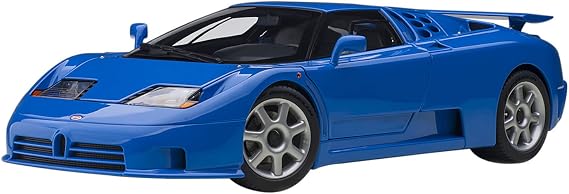 AUTOart 70917 1/18 Bugatti EB110 SS French Blue Finished Product