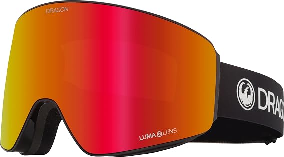 Dragon Unisex PXV Snow Sport Goggle - Thermal Frame | LL Red Ion Lens