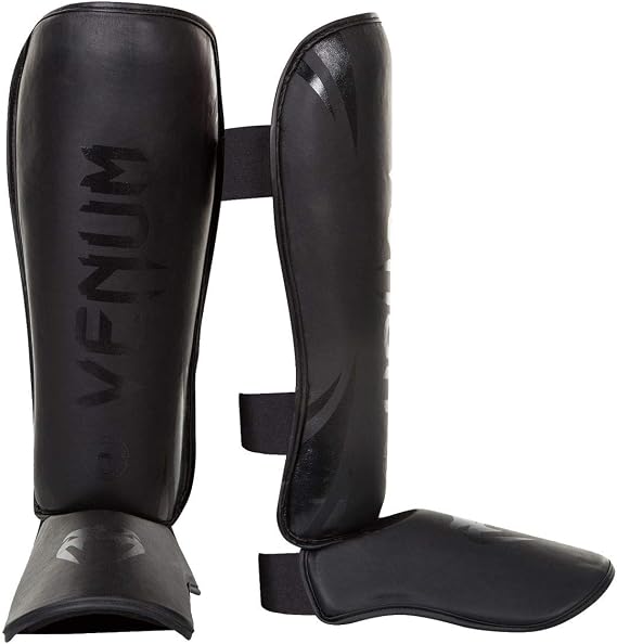 Venum Stand Up Shin Guard Challenger Challenger Black/Black M